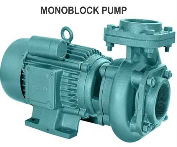 Monoblock Pump, Water Solution,