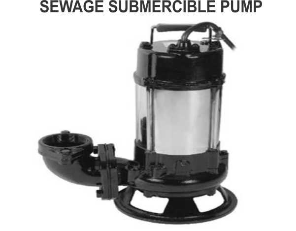 Sewage Submercible Pump, Shubham Enterprise, Water Solution